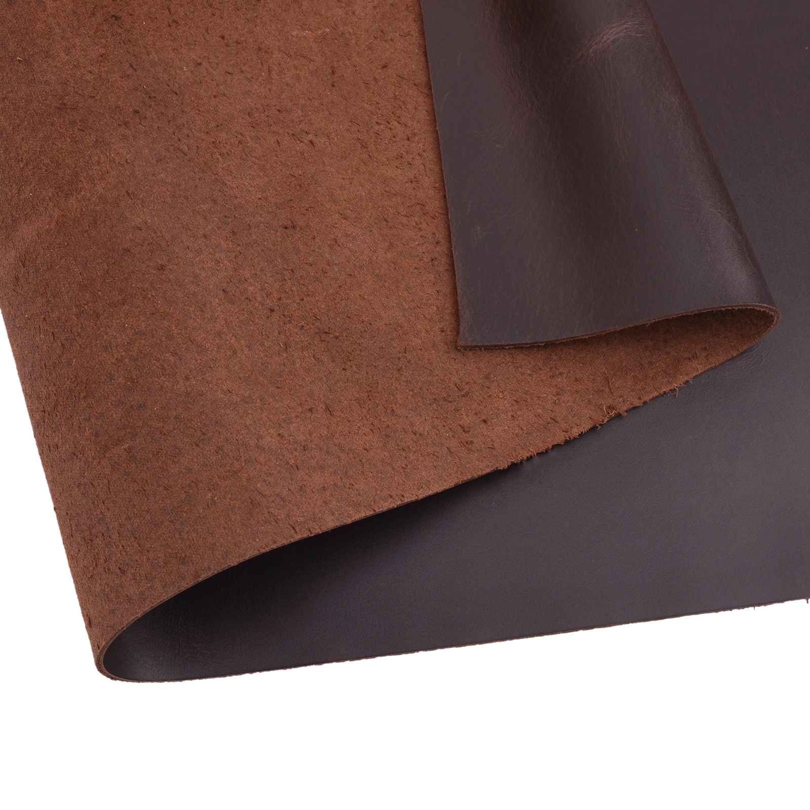 Full Grain Waxed Cowhide Leather for DIY Journals Leathercrafts Laces