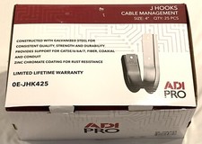 ADI PRO 0E-JHK425 J Hooks Cable Management, Size: 4" 25 - Pack 