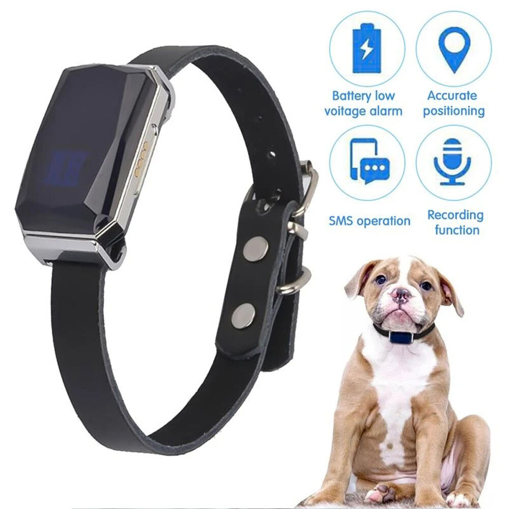 Gps Tracking Cat Chip Finder Gps Pets Collar Dog Locator Smart