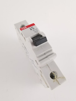 Interruttore Automatico ABB S261 B10 - 1 Polo, Protezione Linea, Usato Ma Funzionante!