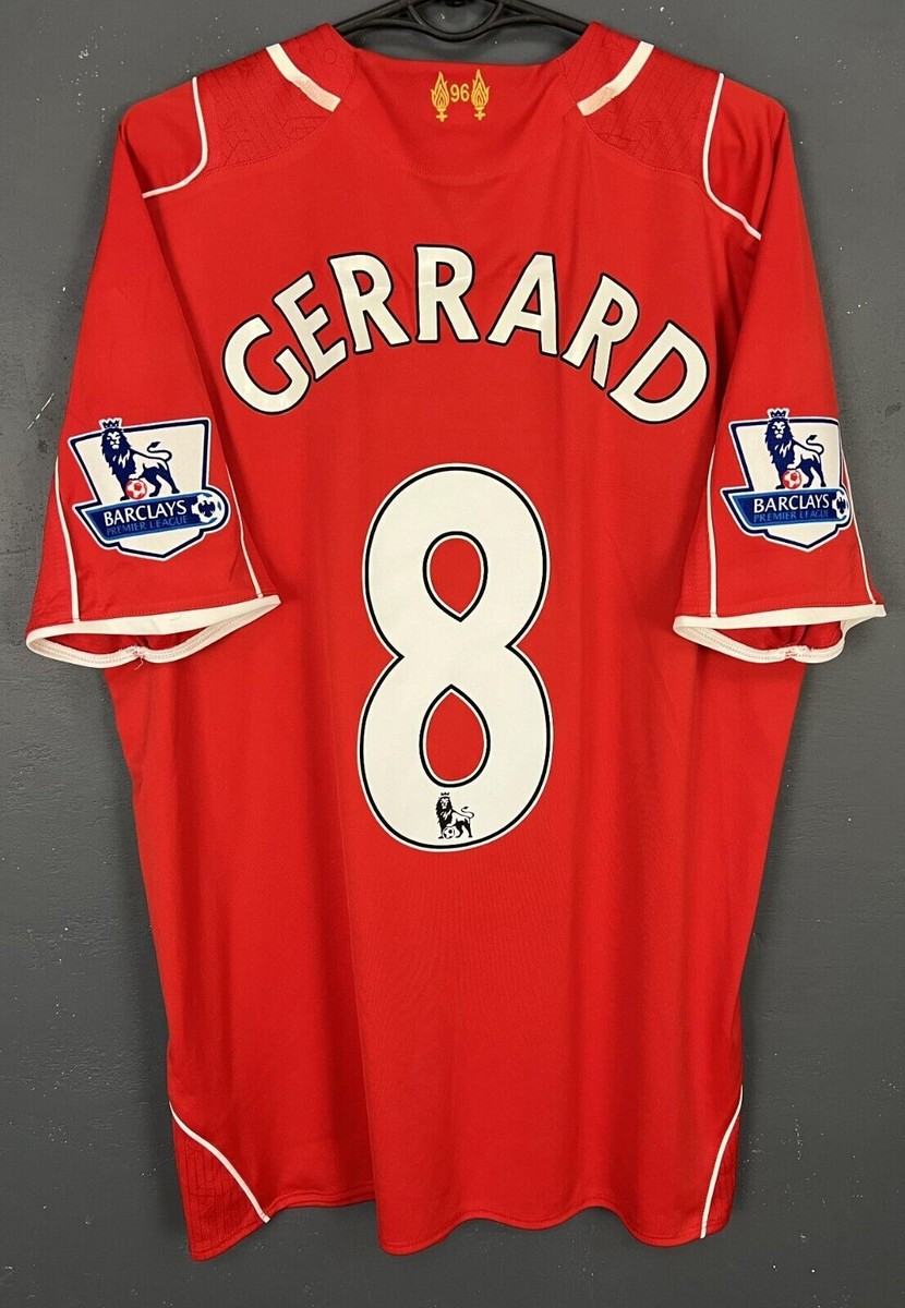 リバプール ジェラード Gerrard ユニフォーム(A) 11-12リバプール(3rd)#8ジェラード GERRARD 選手用半袖 L(D8)