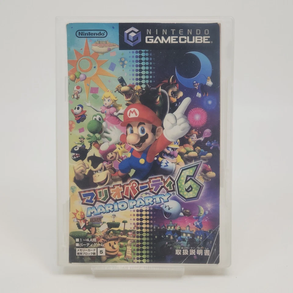 Mario Party 6 Nintendo GameCube GC NTSC-J Japan Import - Image 3 of 4