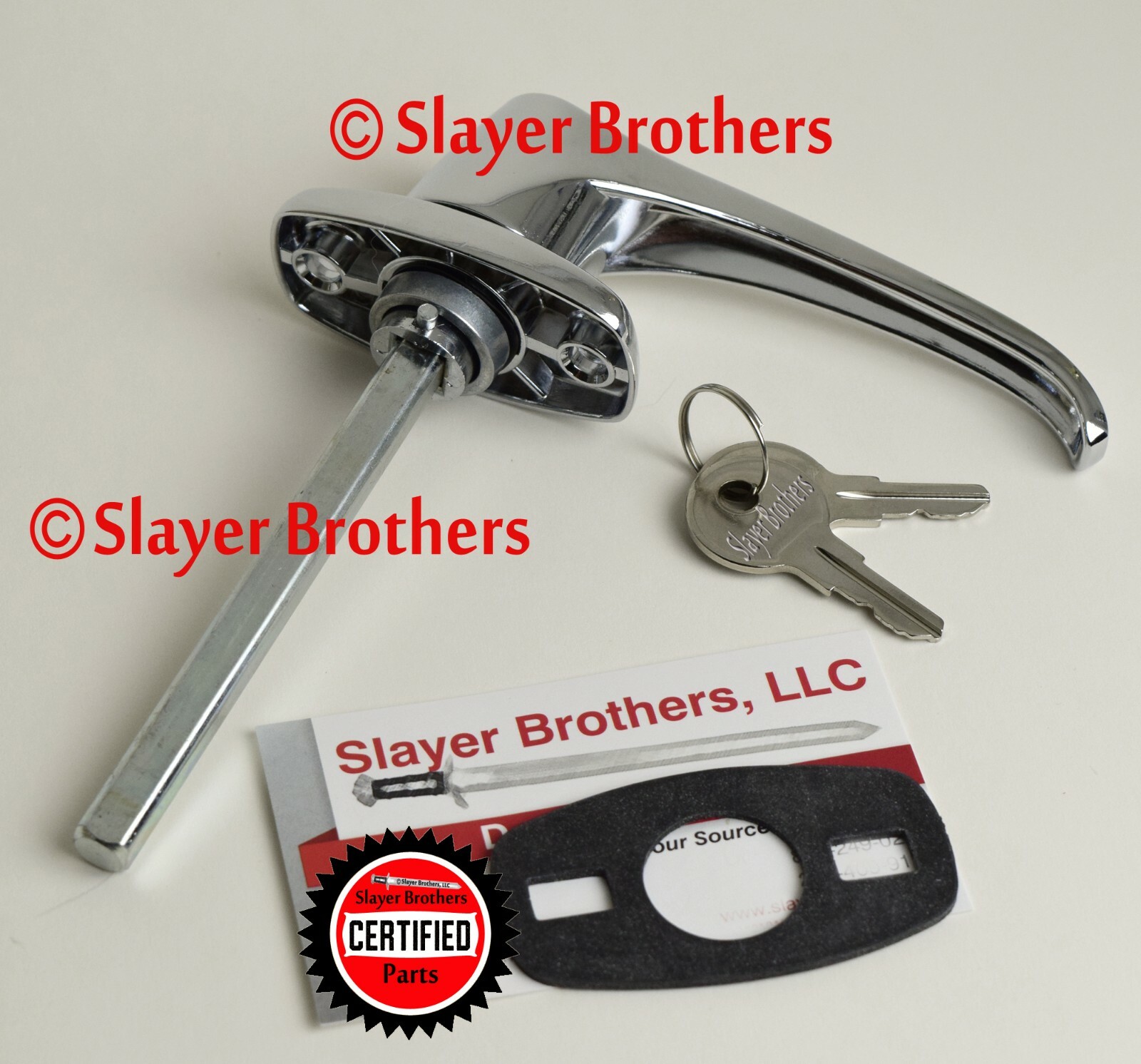 Universal Tractor and Heavy Equipment Locking Door Handle