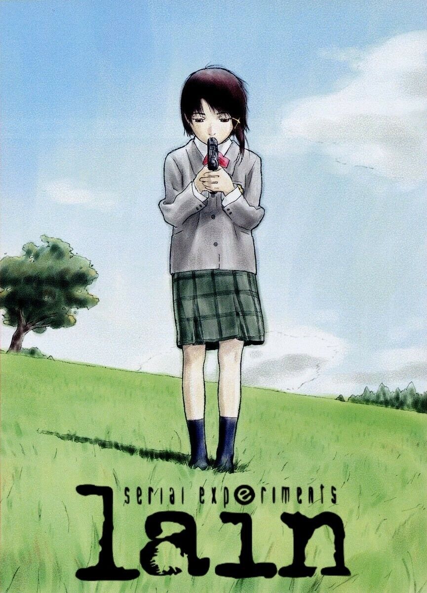 Serial Experiments Lain Poster Official Visual By Takahiro Kishida