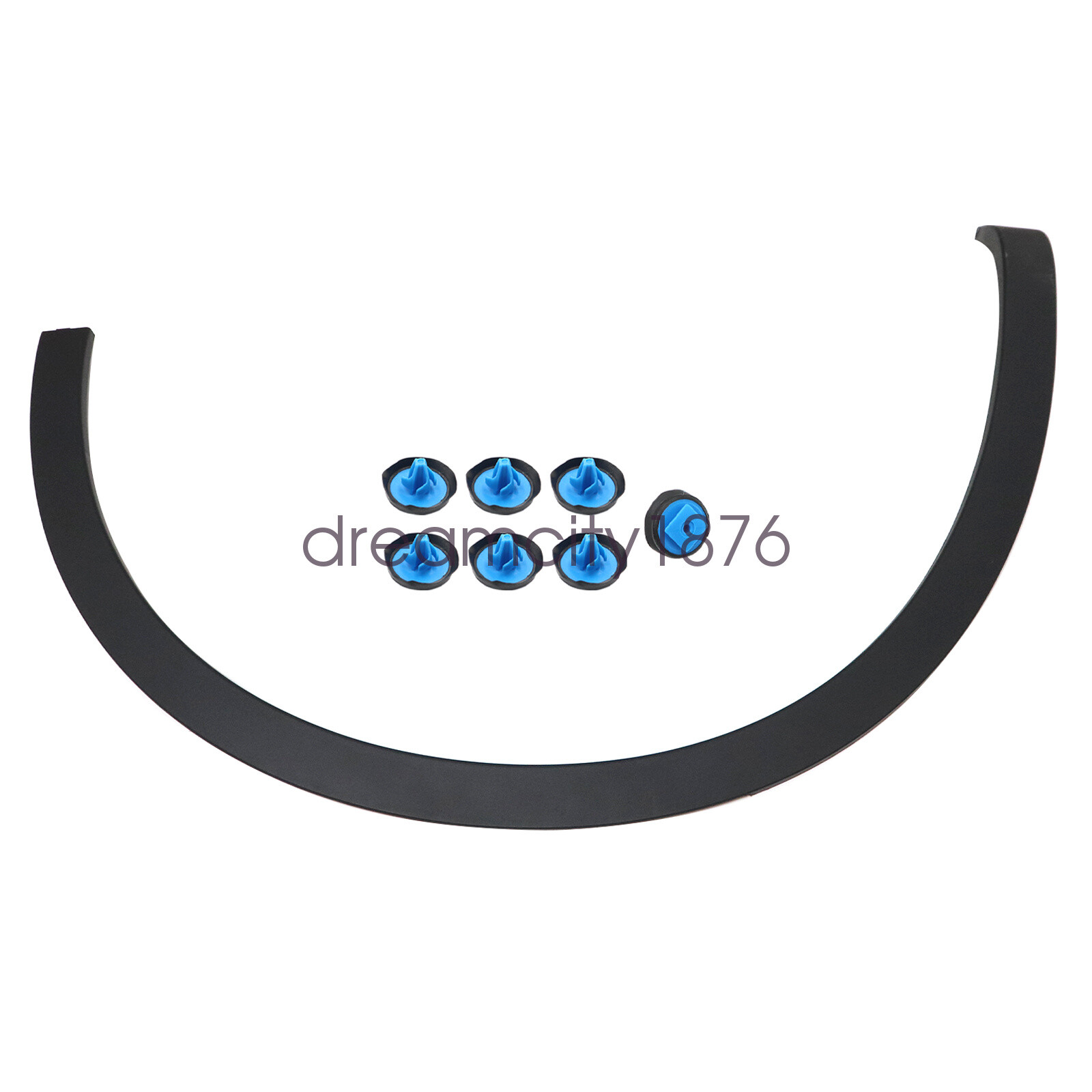 Fits For Maserati Levante M161 2017-20 Black Left Rear Wheel Arch Trim Molding