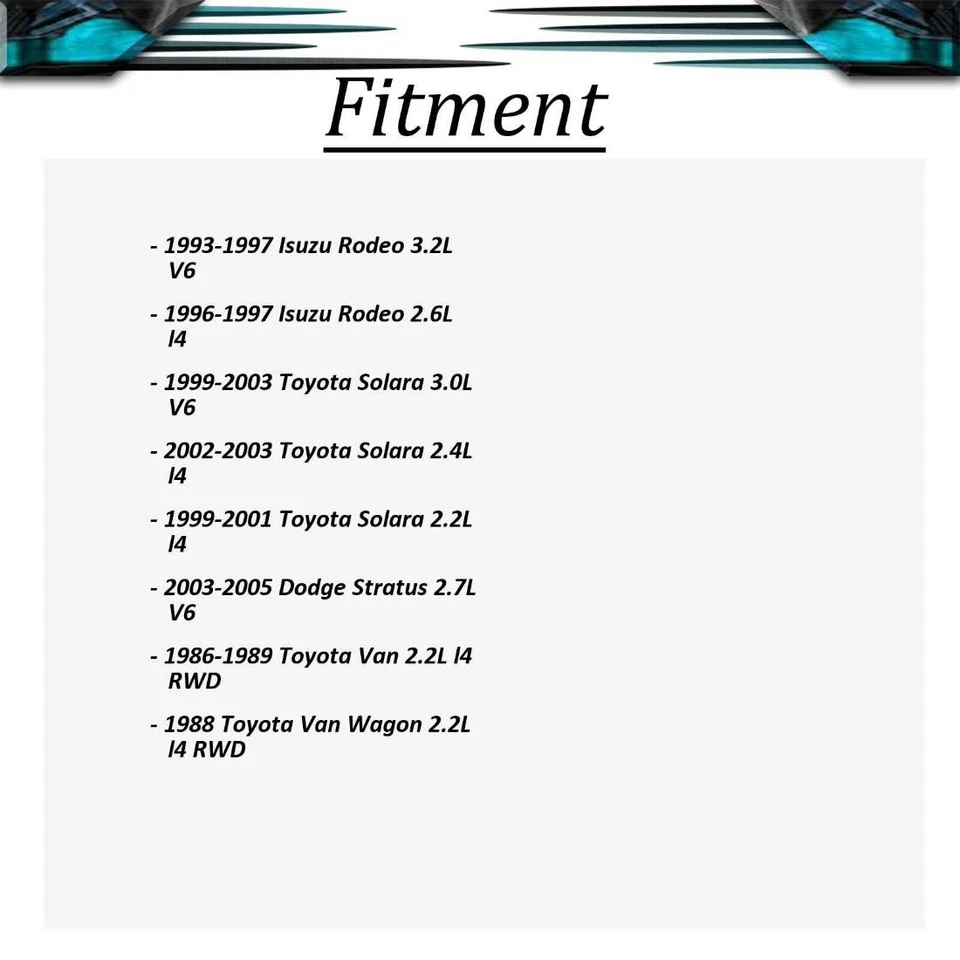 Front Brake Caliper Repair Kit 2PCS For Isuzu Rodeo 1993-1997 - Image 3 of 4