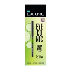 Lakme Eyeconic Insta Cool Kajal Black Cooling Kohl Liner 0.35 g Deep Black