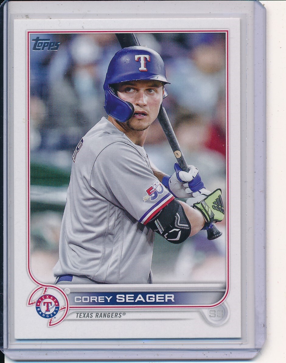 COREY SEAGER 2022 TOPPS UPDATE IMAGE VARIATION SP #US200