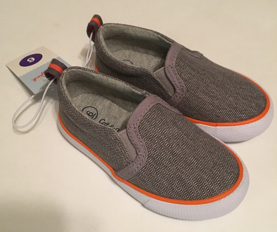 Zapatos sin cordones Cat & Jack gris niño talla 6 Foto 4 de 4
