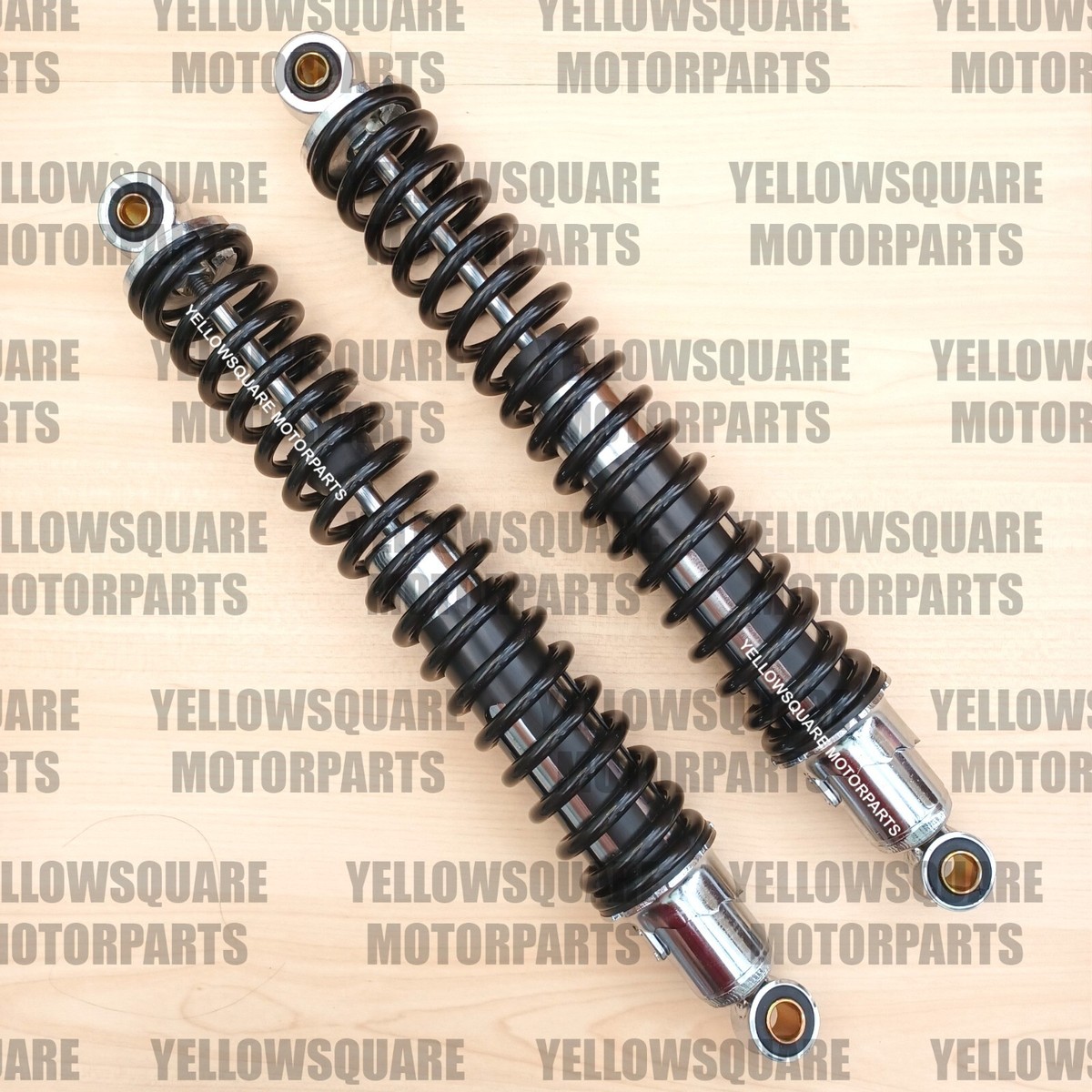 Rear Shock Absorbers Honda XL250 XL500 / XL 250 500 Black Chrome