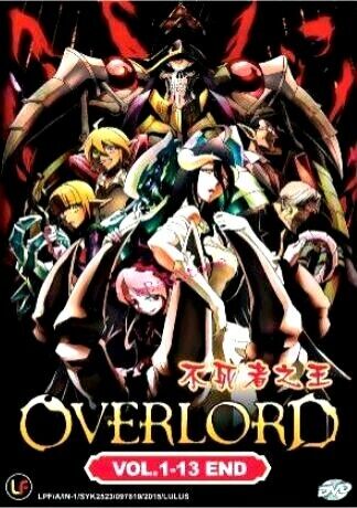 DVD Overlord Season 1 Series (1-13 End) +OVA English Subtitle +Tracking  Shipping