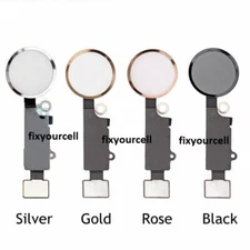 Home Button Main Key Flex Cable Replacement Assembly For iPhone 7 8 7/8 Plus  
