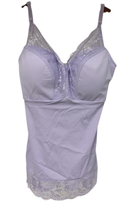 Rhonda Shear Classic Pin-Up Smoothing Cami Lavender Haze