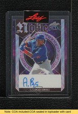 2023 Leaf Metal Noble 1/1 Alexander Ramirez #N-AR1 Auto READ 2a9