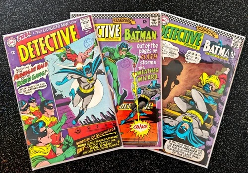 Mixed DC Comics Silver Age Bundle Batman Detective Comics Job Lot