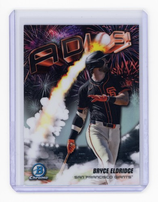 #ad #ad 2025 Bowman Baseball Chrome Bryce Eldridge ADIOS #AD 10 San Francisco Giants $2.24
