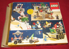 Vintage LEGO Space 6952 Solar Power Transporter With Instructions/Box Incomplete