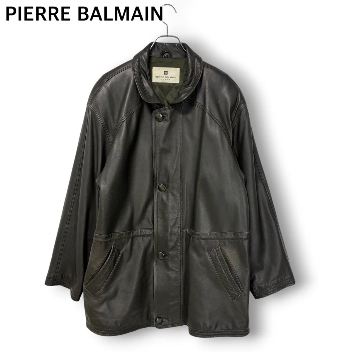 Pierre Balmain Coats, Jackets & Vests for Leather Outer Shell Men