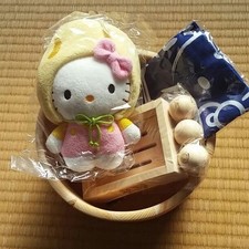 Sanrio Hello Kitty Bath Set Limited Campaign Prize Official Gift Item