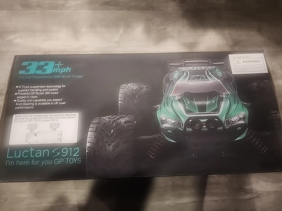 GP TOYS S912 1:12 Luctan Truggy RC Truck off-Road Racing Car 33+ MPH - Image 4 of 4
