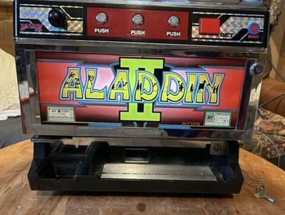 Vintage Aladdin 2 Token Slot Machine *UNTESTED* | eBay