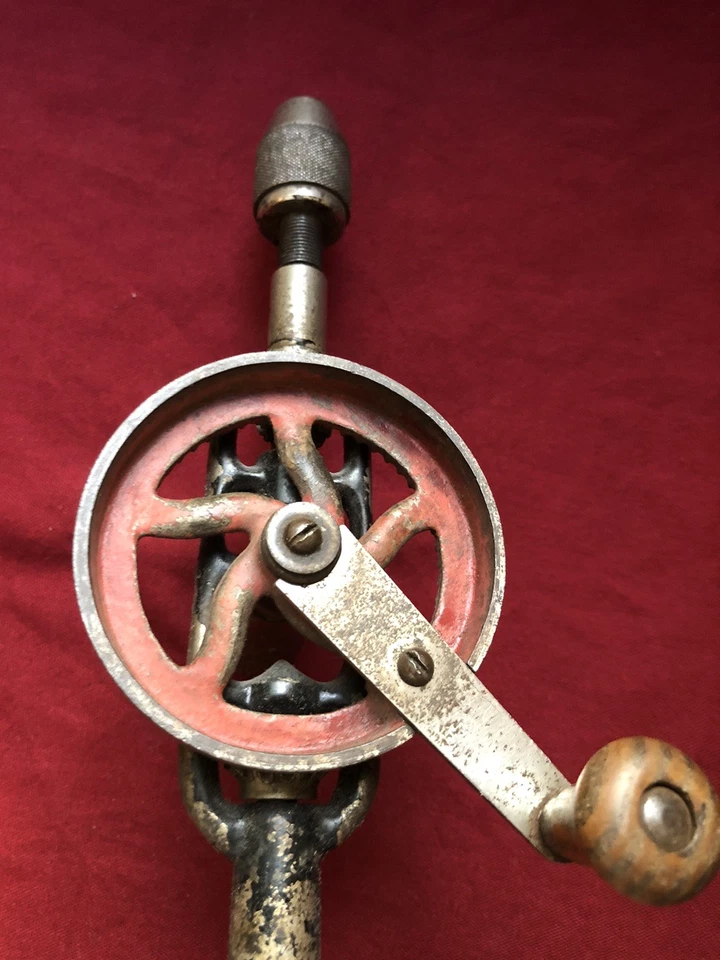 chignole ancienne manuelle, outil collection  - Photo 2/4