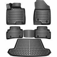 Elmasline 3D Gummimatten & Kofferraumwanne Set FüR Kia Sportage 5 Ab 2022