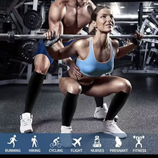 Reisestrümpfe Herren Damen Kompressionsstrümpfe  sport Socken Klasse 15-20mmHg