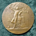 Daniel Dupuis 1900 Paris Exposition Bronze Medal France, Monnaie de Paris — photo 1