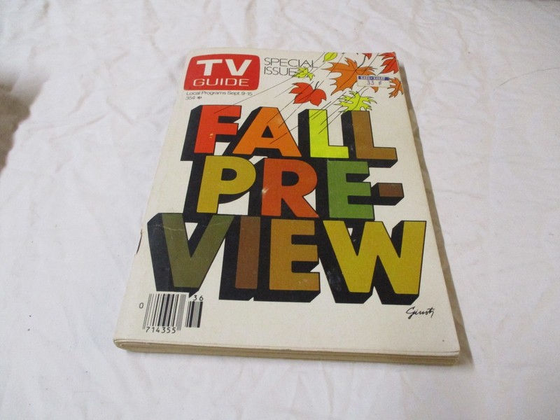 TV GUIDE SEPT 9-15 1978 SPECIAL ISSUE FALL PREVIEW