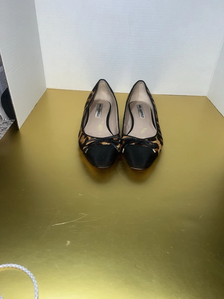 Zapato mujer Karl Lagerfeld Paris estampado animal talla 8 Foto 2 de 4