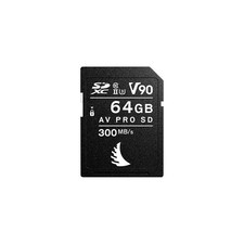 64GB Angelbird AV PRO SD 300MB/s V90 UHS-II Class 10 SDXC Memory Card
