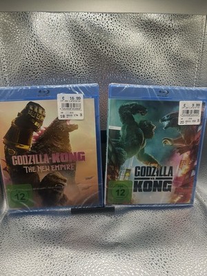 Godzilla vs. Kong + Godzilla x Kong: The New Empire # BLU-RAY-NEU