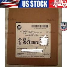 22B-B5P0N104  Allen-Bradley PowerFlex 40- 0.75 kW (1 HP) AC Drive US Free Tax