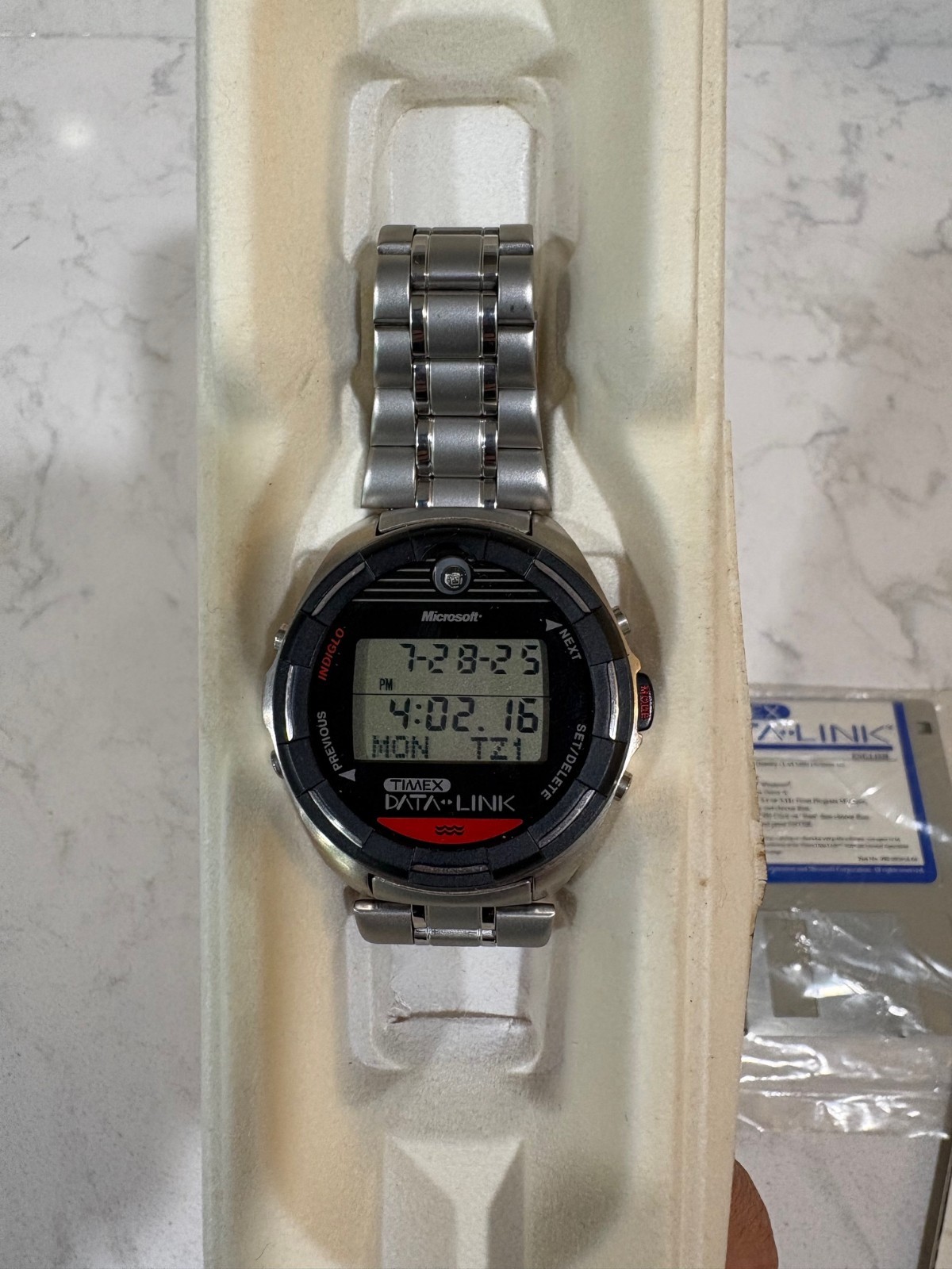 Timex Data Link Model 150 – Pristine Working “Sma… - image 1