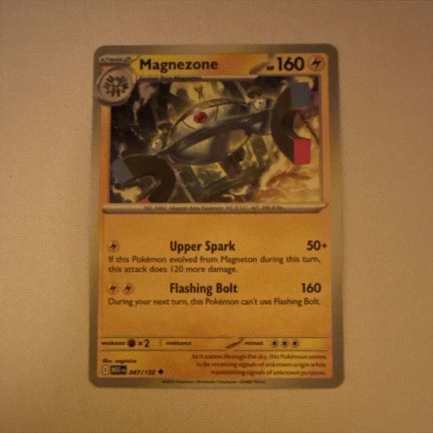 Pokémon Magnezone 047/122 Sword & Shield Stage 2 Regular English Card 2025