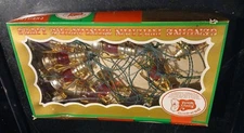 Vtg Kurt S. Adler Santas World Italian Christmas Lights