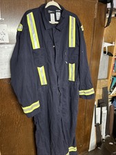 Westex UltraSoft Jumpsuit Mens 2XL Blue Reflective Flame Resistant NFPA 2112