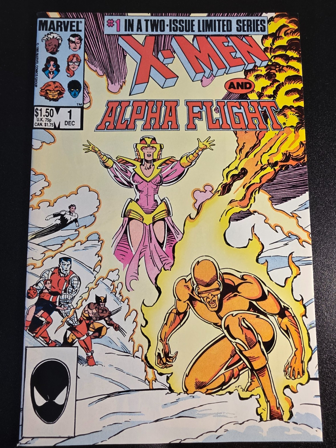 X Men and Alpha Flight 1 KEY 1st ISSUE Vintage 1982 Wolverine Rogue Magik
