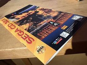 SUPREME WARRIOR Sega CD 32X Complete Great CONDITION