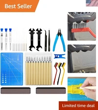 Comprehensive 3D Printer Tool Kit - 61 Essential Accessories for Enthusiasts