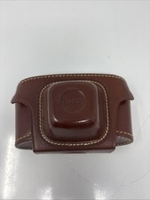 VINTAGE 1950s 1960s KODAK PONY 135 CAMERA LEATHER FIELD CASE ONLY