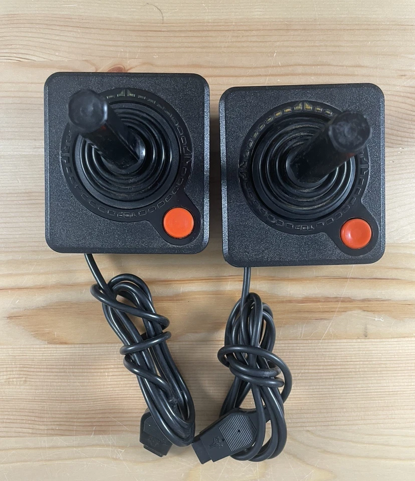 Atari Games + Game Controller Joysticks Paddles UNTESTED - Image 4 of 4