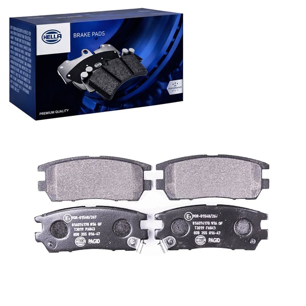 Hella BremsbelÄGe Hinten Passend FüR Mitsubishi Delica L400 Pajero | 8DB 3-image