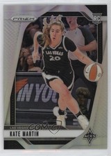 2024 Panini Prizm WNBA Silver Prizm Kate Martin #126 Rookie RC 0p1n