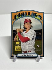 2021 Topps Heritage 1972 Die-Cuts Alec Bohm #72DC-12 Rookie RC