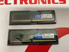 Crucial 64GB (2X32GB) DDR4 2666MHz PC4-21300 UDIMM Memory Ram CT32G4DFD8266