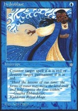 1 x Hydroblast - Ice Age - Moderate Play - MTG