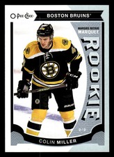 2015 UPPER DECK COLIN MILLER U21 MINT RC O-PEE-CHEE UPDATE HOCKEY BOSTON BRUINS