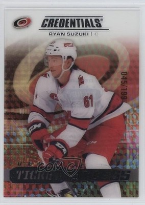 2025 Credentials Acetate Debut Ticket Access 45/199 Ryan Suzuki Rookie RC 1vb3